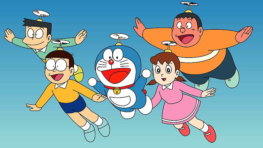 Doraemon, Doraemon Dos Desenhos Animados, Doraemon Bonito papel de parede HD
