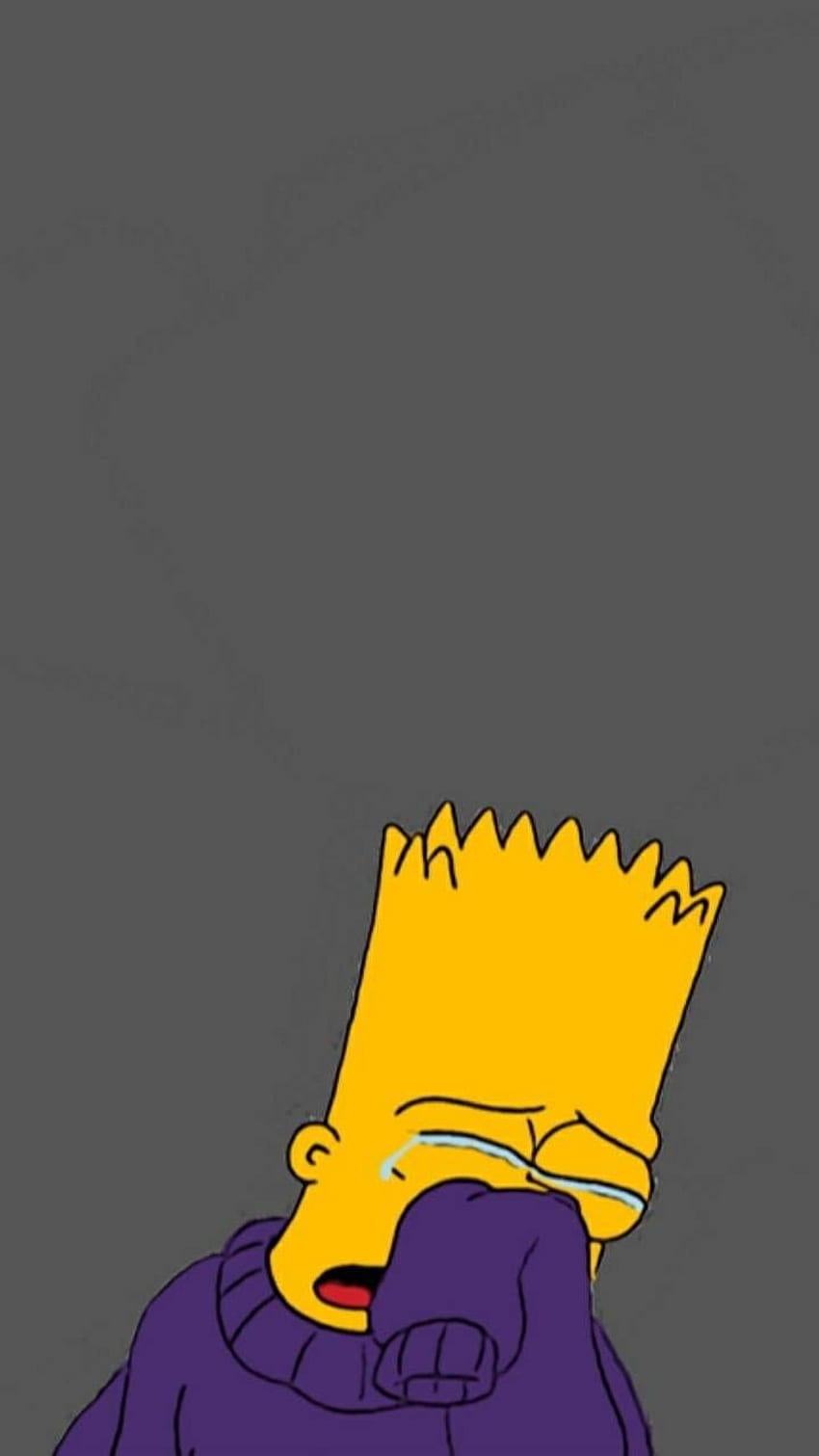 Sad Bart, love, symbol, HD phone wallpaper