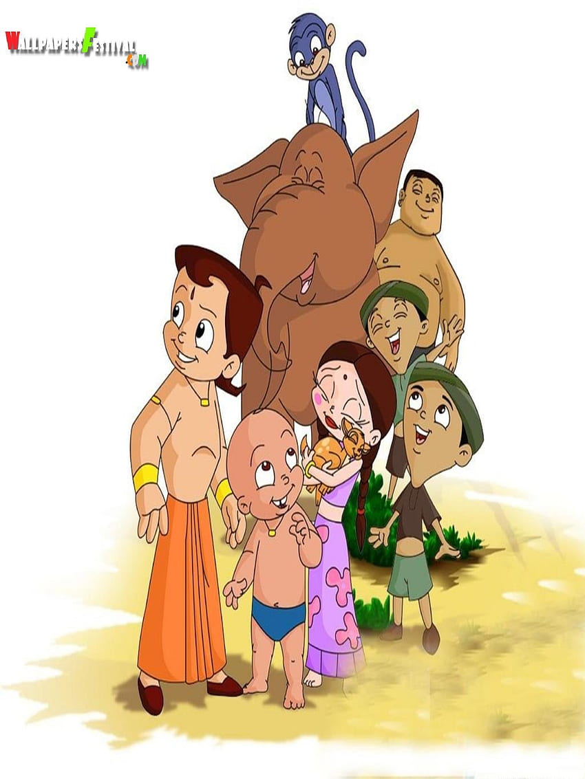 Chhota Bheem, chutki, chota, cartoon, toon, jaggu, dholakpur, kalia, HD  phone wallpaper | Peakpx