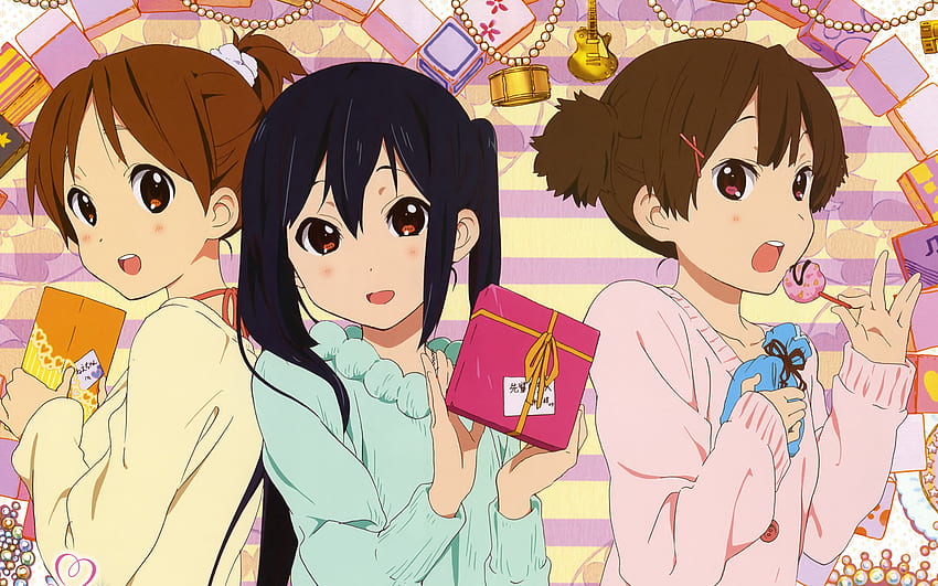K-ON, kon, anime, girls, manga, keion HD wallpaper