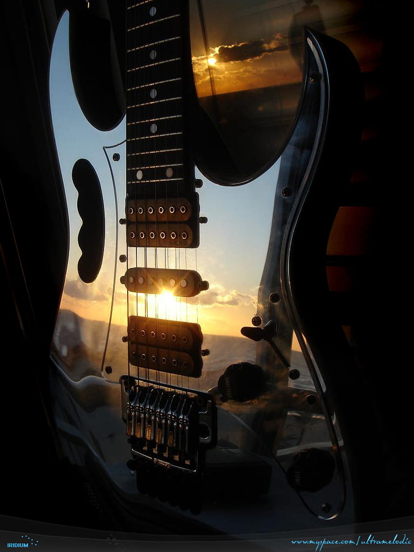 Niestandardowe gitary Ibanez - Globalna sieć gitarowa Tapeta na telefon HD