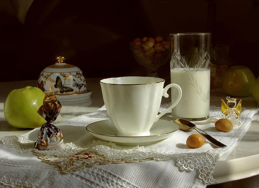 Food, Cup, Teapot, Kettle, Tea Drinking, Tea Party, Candy HD wallpaper