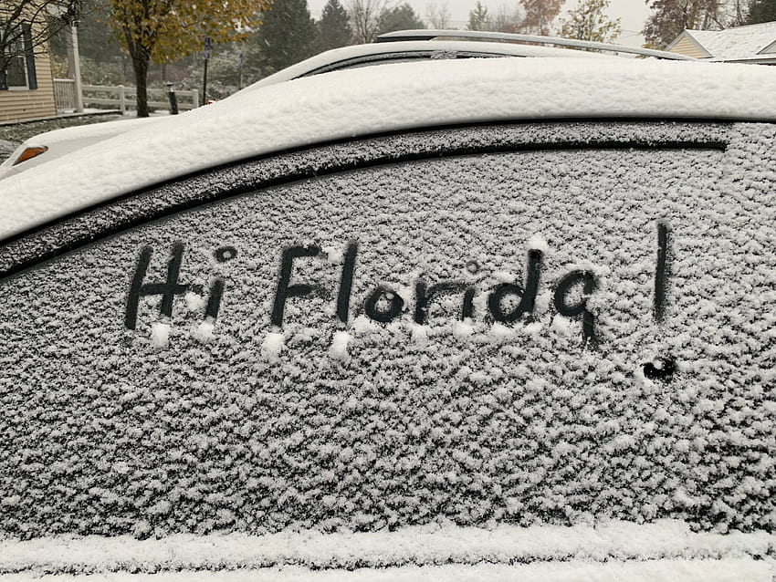 : Зимни сцени от рядкото снежно покривка за октомври в Нова Англия, Бостън Сняг HD тапет