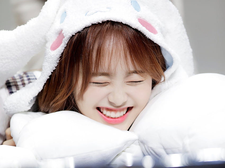 APPRECIATION - LOONA's Chuu + Plushies = the greatest love story HD wallpaper
