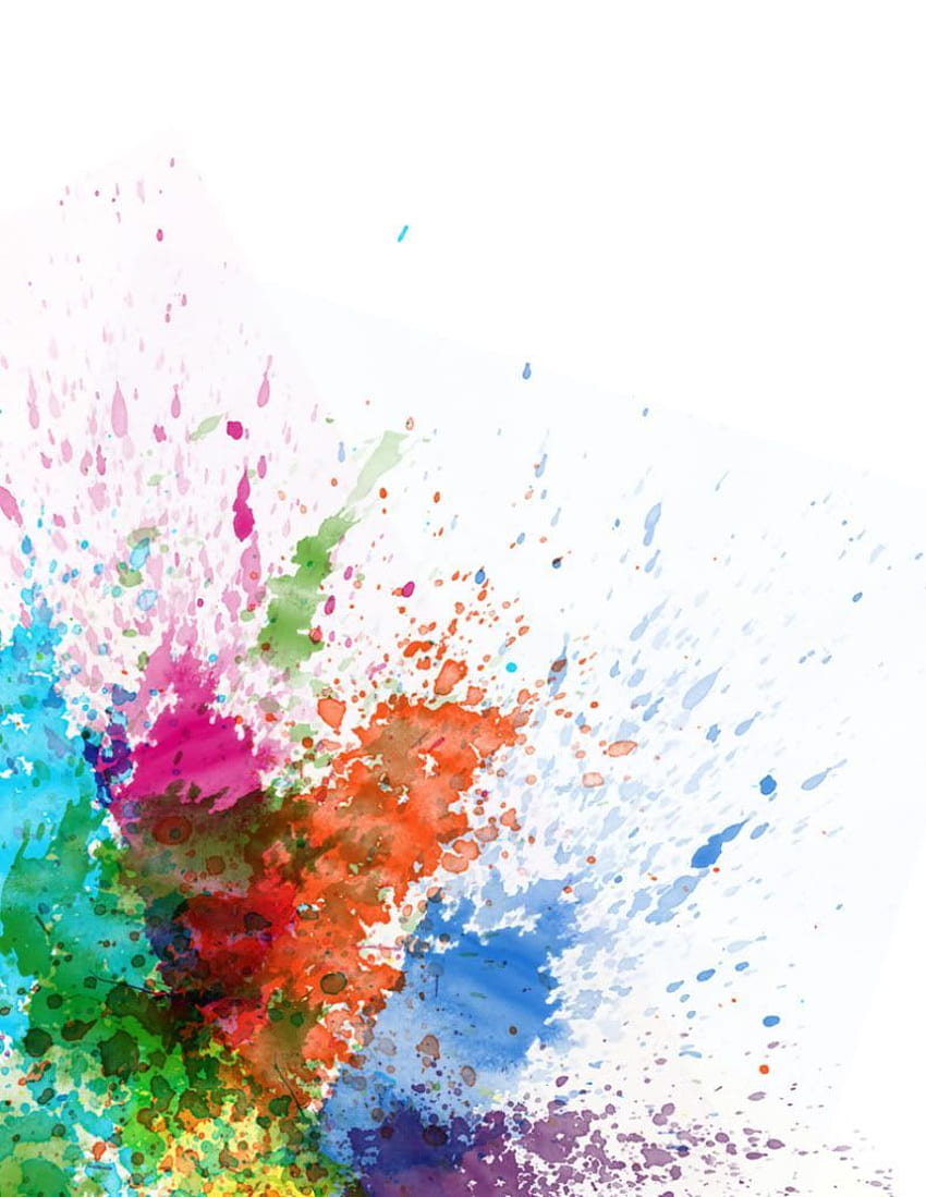 Eksplozja kolorów. Ładna, kolorowa sztuka, abstrakcja, eksplozja jasnych kolorów Tapeta na telefon HD