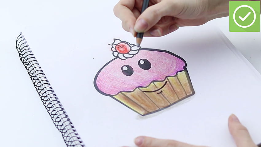 Cupcake by Kot-Filemon on DeviantArt | Desserts drawing, Cupcake drawing,  Color pencil art