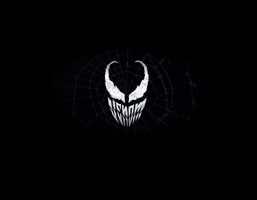 Web of venom, minimal, venom, art HD wallpaper