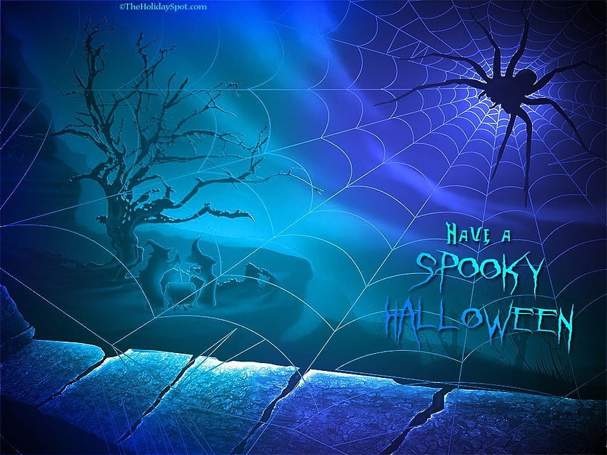 Blue Halloween, Abstract Halloween HD wallpaper | Pxfuel