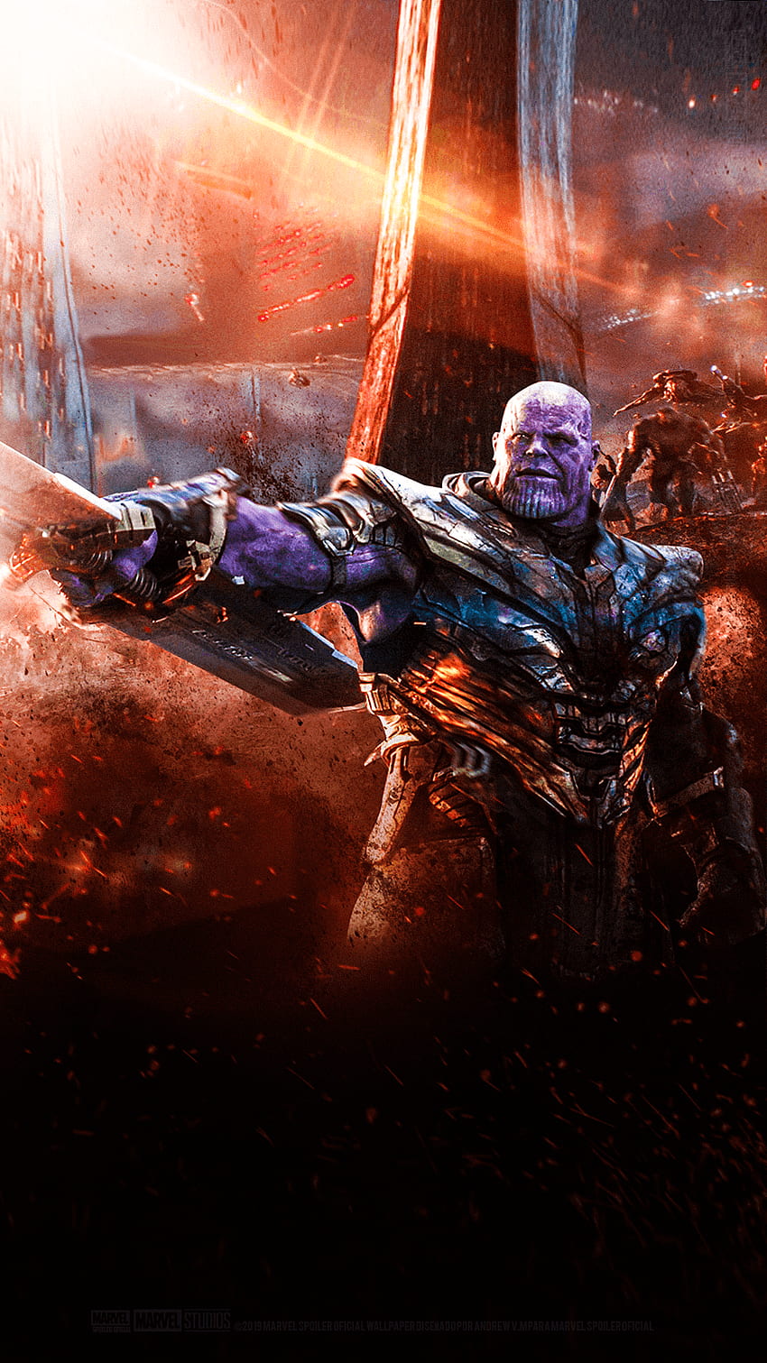 Thanos Weapons Avengers Endgame 4K Wallpaper 32340