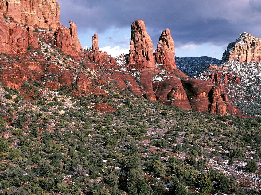 of arizona. Red Rock Spires, Sedona, Arizona , , and. Sedona arizona, Arizona rocks, Red rock HD wallpaper