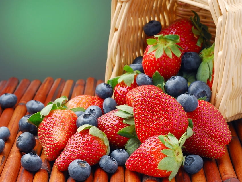 식물, 음식, 딸기, 열매 HD 월페이퍼