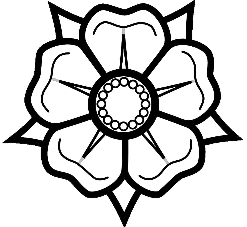 Czarno-białe róże, czarno-białe róże png, cliparty w bibliotece clipart, czarno-biały rysunek róży Tapeta HD