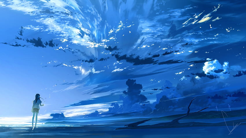 Blue Sky, Pastel Sky HD wallpaper | Pxfuel