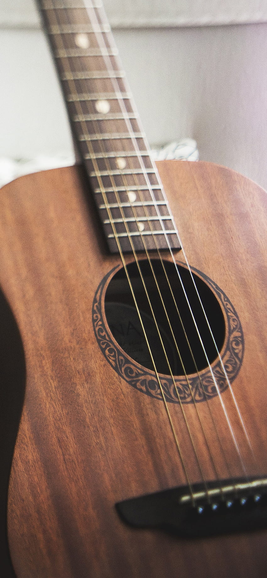 iPhone X . музика за класически китарен инструмент, Cool Guitar iPhone HD тапет за телефон