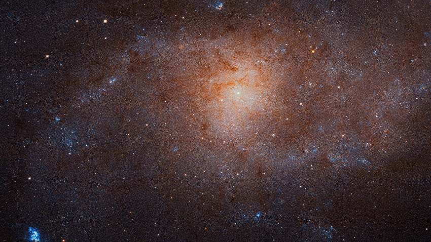 Messier 33 (Galaksi Triangulum) Wallpaper HD