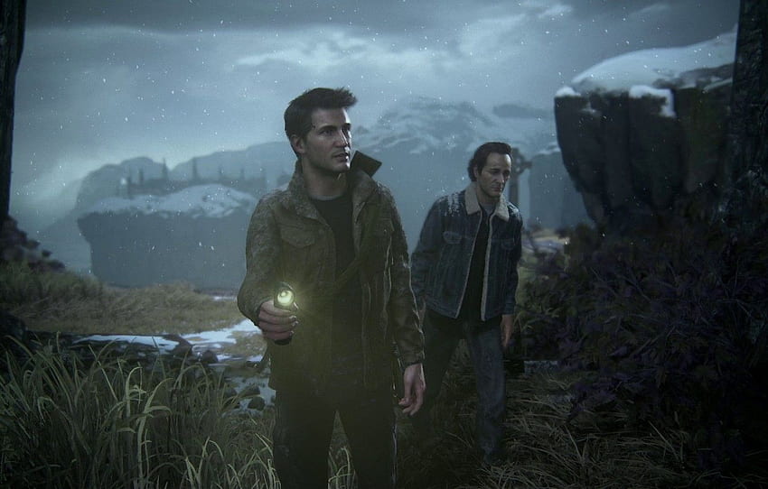 Oyun, Yaramaz Köpek, Nathan Drake, Uncharted 4: Bir Hırsızın Sonu, Sam Drake için , bölüm игры HD duvar kağıdı