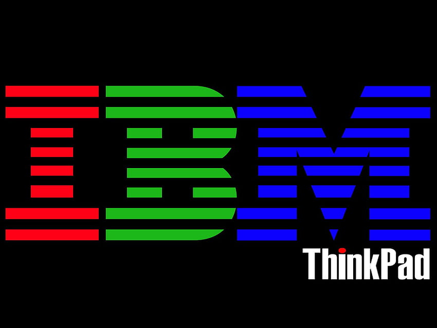 Лого на IBM ThinkPad HD тапет