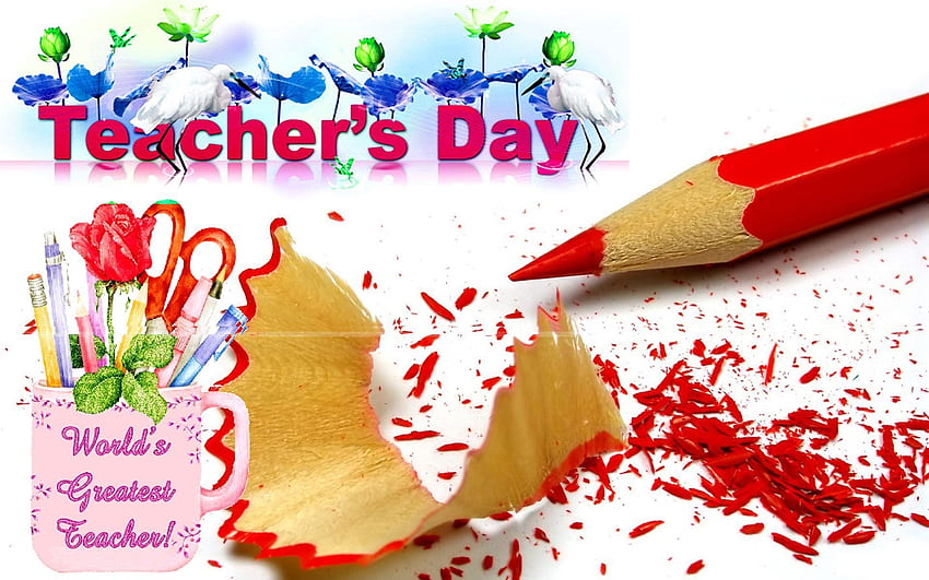 Dzień Nauczyciela, Szczęśliwy Dzień Nauczyciela Tapeta HD