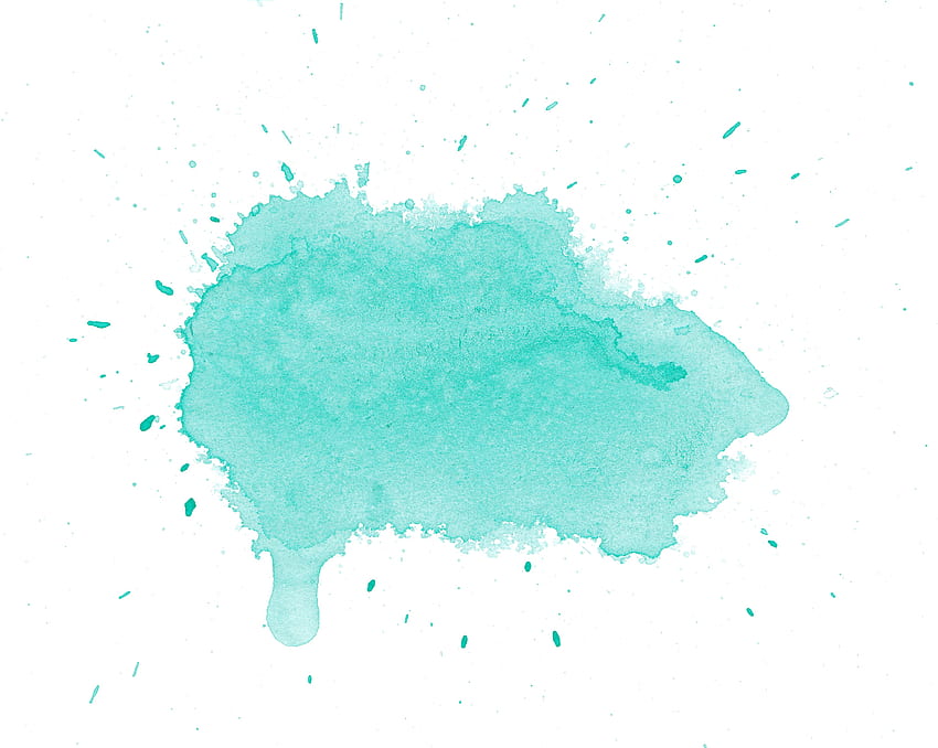 水色の水彩スプラッシュの背景 (JPG) 高画質の壁紙