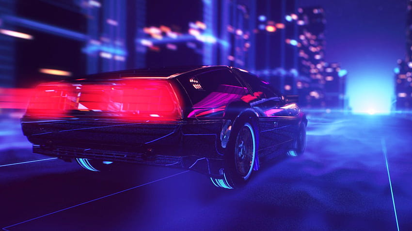 Back to the 1980s, Retrowave style. Classic Driver Magazine HD wallpaper