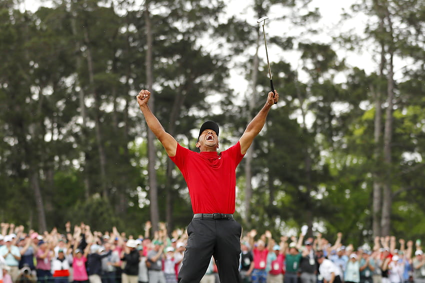 Dans : Tiger Woods remporte le Masters 2019 – CBS New York Fond d'écran HD