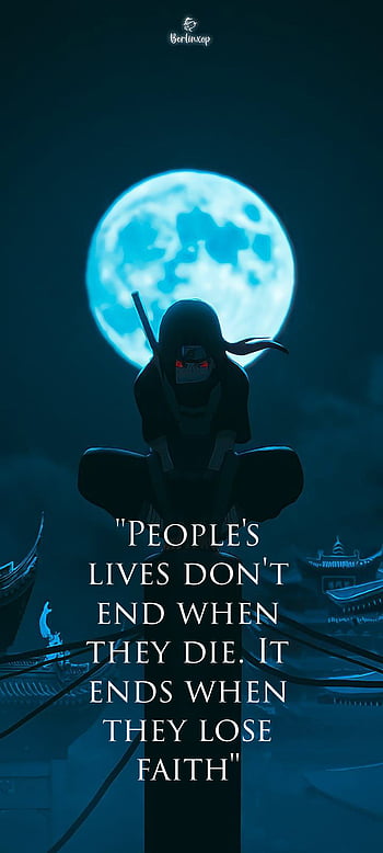 Naruto Quote, anime, inspiration, naruto, quote, HD phone wallpaper