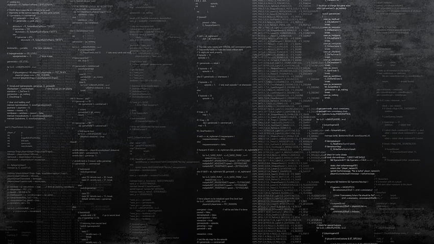 wallpaper for desktop, laptop  ne80-coding-screen-digital-art-dark-bw