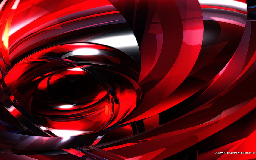 Glowing Red Abstract In Screen Resolution - Swirl Red Abstract, Glowing Windows HD wallpaper
