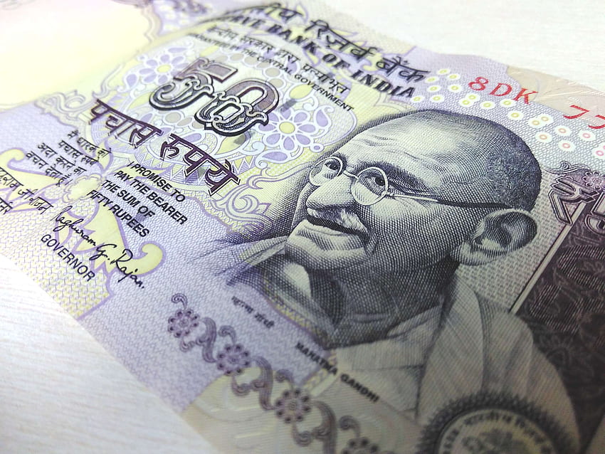 50 рупии, банкнота, валута, обмен, финанси, финансови, Гандиджи, Индия, индийски, инвестиция, пари, рупии, рупии, фондов пазар, акции, търговия HD тапет