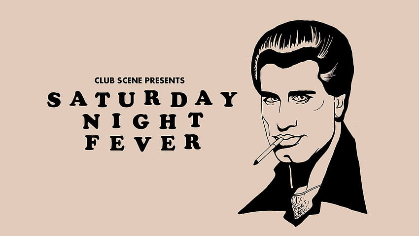 Club Scene apresenta Saturday Night Fever papel de parede HD