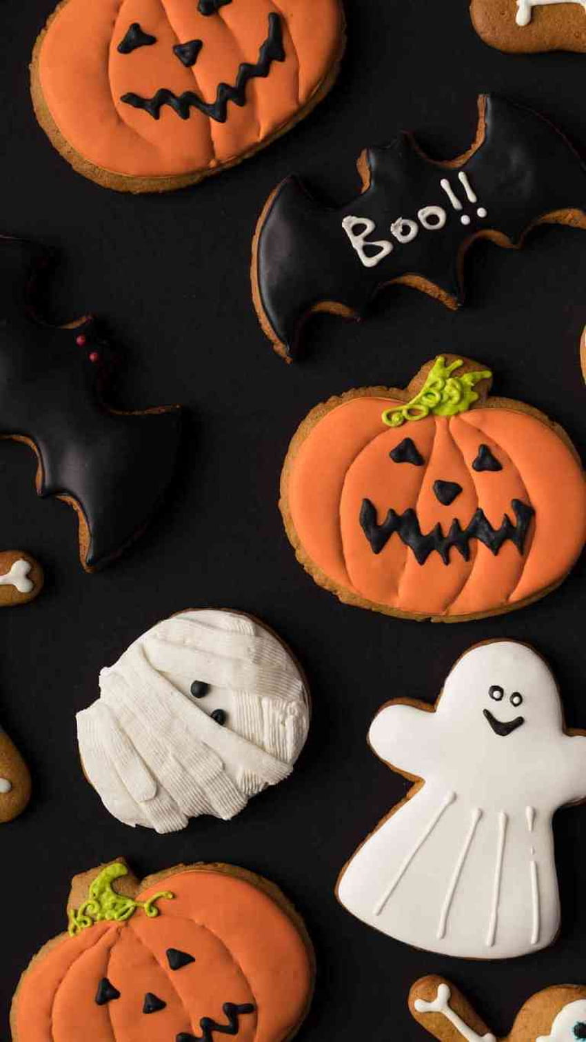 Halloween Costume Ideas And Decor- Last Minute Finds, Halloween Cookies HD phone wallpaper