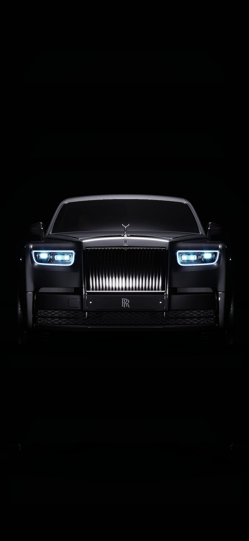 Depan, Rolls Royce Phantom, Potret, Mobil Hantu wallpaper ponsel HD