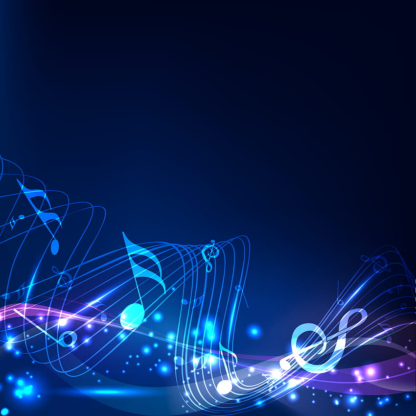 Abstract Music Notes Related Keywords Amp Suggestions - Cool Music Background Png - - HD wallpaper