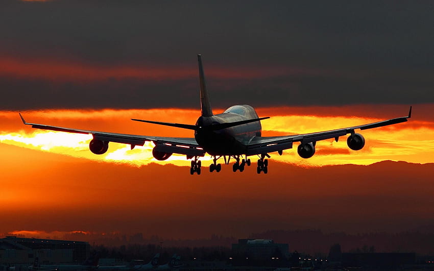 航空会社, 飛行機, ボーイング 747, エアバス, 747 ウルトラ 高画質の壁紙