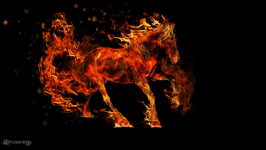 Chariots of Fire . Chariots of Fire , Fire Skull and Fire Skeleton, 3D Fire Horse HD wallpaper