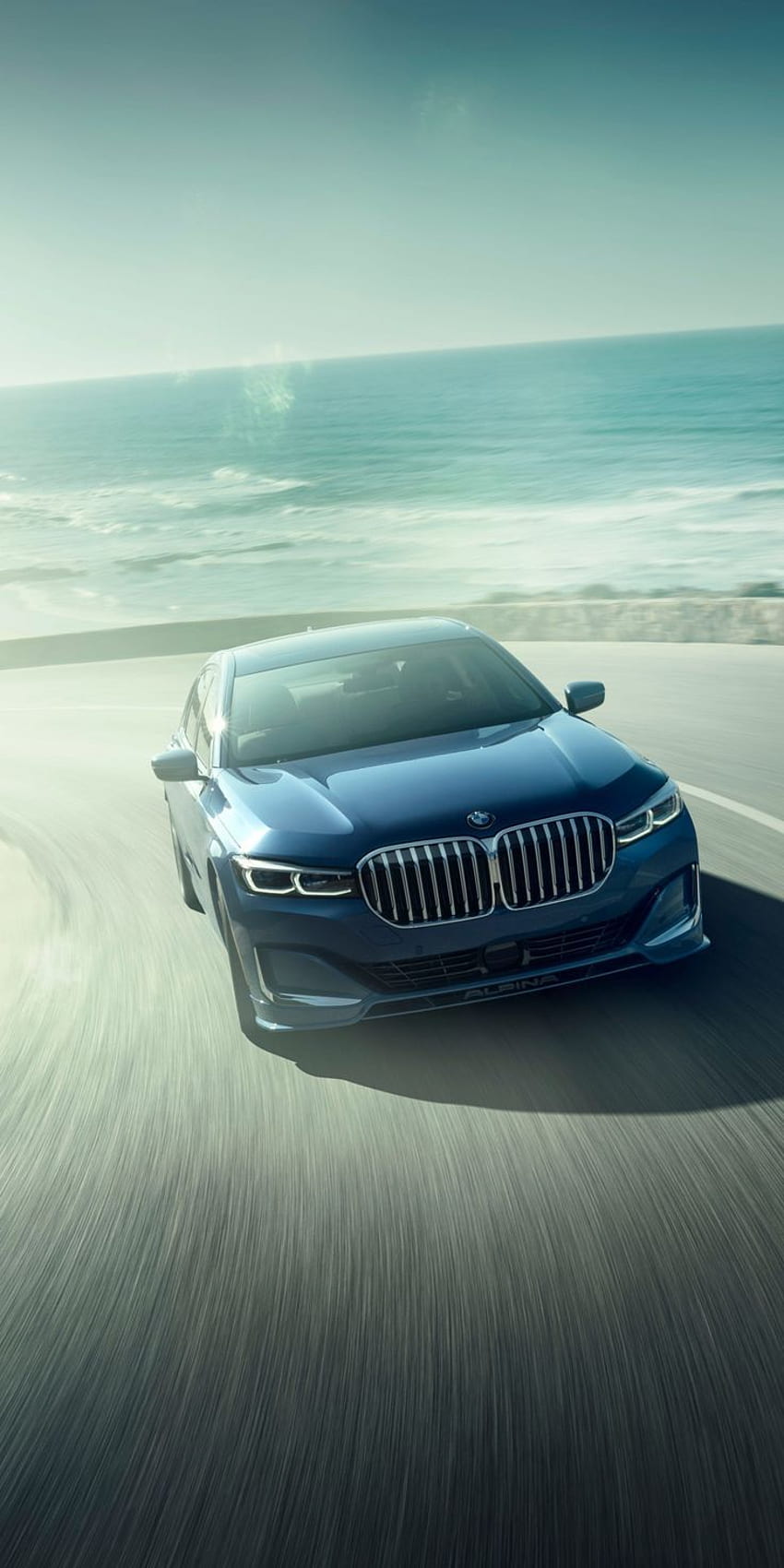 Überwältigendes Luxusauto, BMW 7er HD-Handy-Hintergrundbild