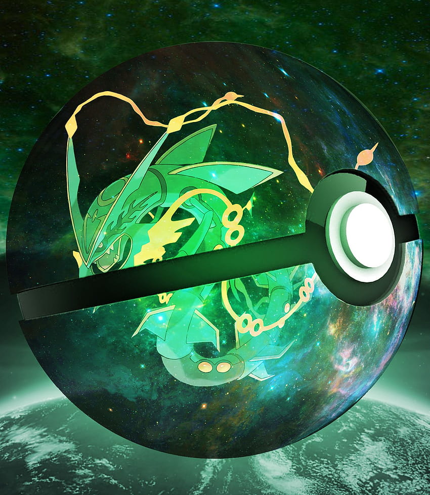 Download The Legendary Pokemon Rayquaza Soaring Above the Skies Wallpaper   Wallpaperscom