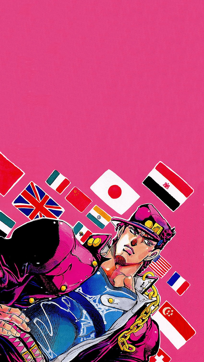 Posting a a day until stone ocean is animated day 9: Jotaro : JoJo HD phone  wallpaper | Pxfuel