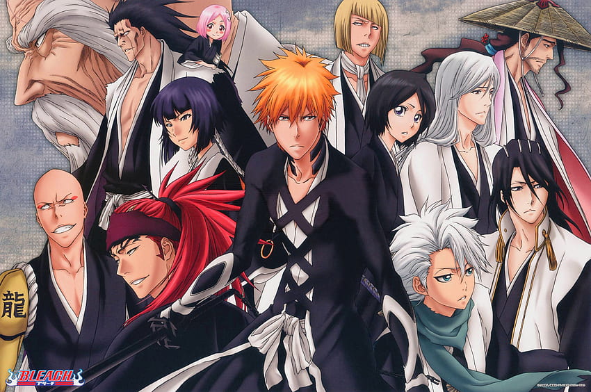 Bleach Anime Charaktere Wallpaper HD