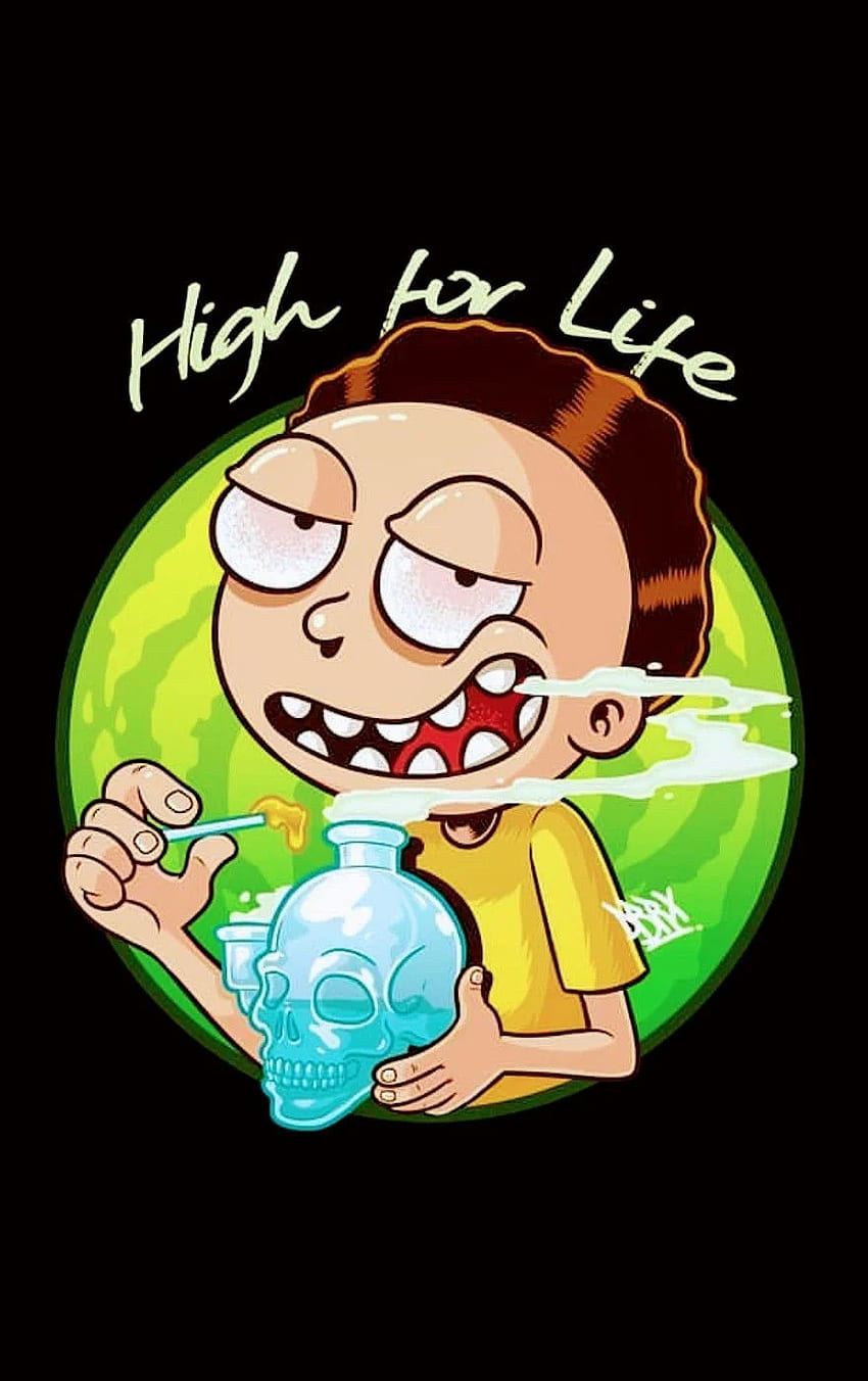Rick and morty stoner HD wallpapers | Pxfuel