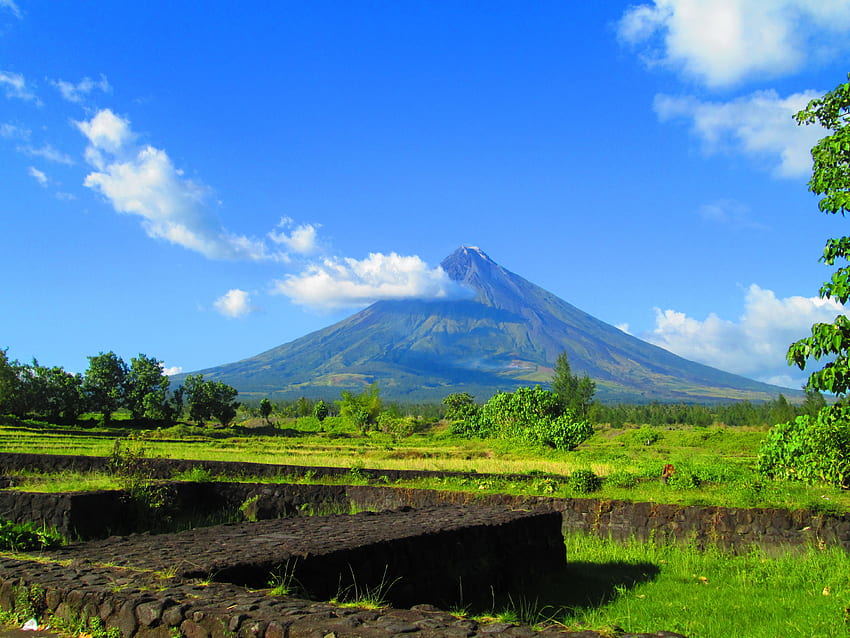 Galería, Volcán Mayon fondo de pantalla