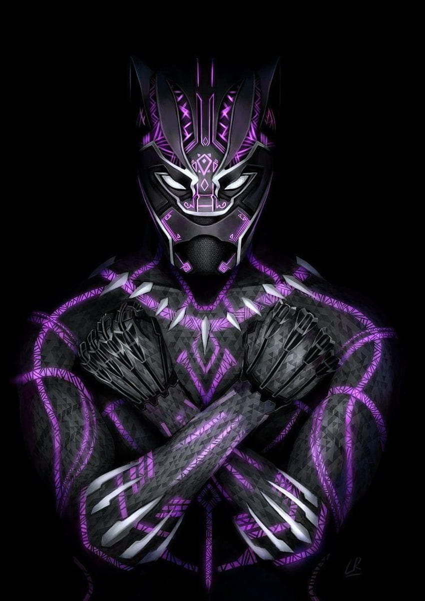 Black Panther 2: Wakanda Forever , Black Panther Purple HD phone wallpaper