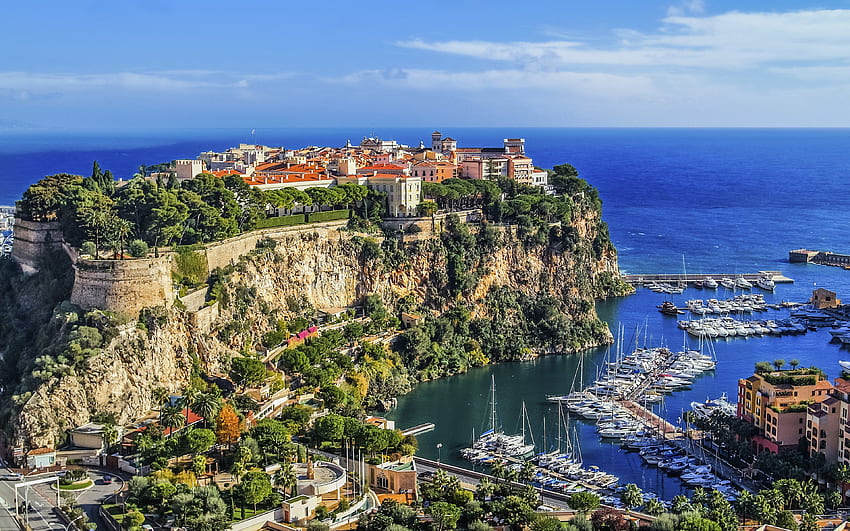 Saint Tropez, , Summer, Harbor, Monaco HD wallpaper