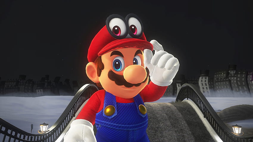 Mario, Super Mario Odyssey, videojuego fondo de pantalla