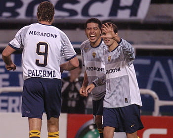 Pablo Aimar and Román Riquelme River Plate vs Boca Juniors, pablo aymar ...