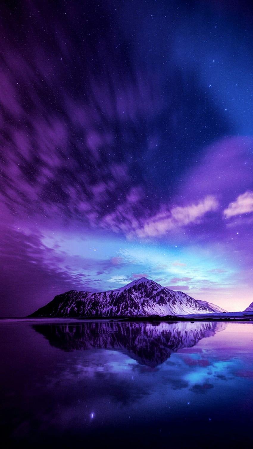Blue and purple . Scenery, Nature , Nature HD phone wallpaper