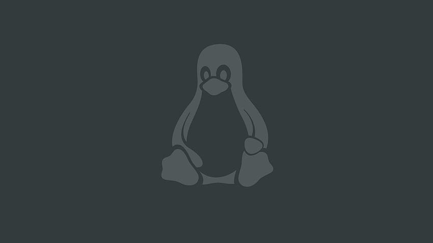 Linux Tux, logotipo do Linux papel de parede HD