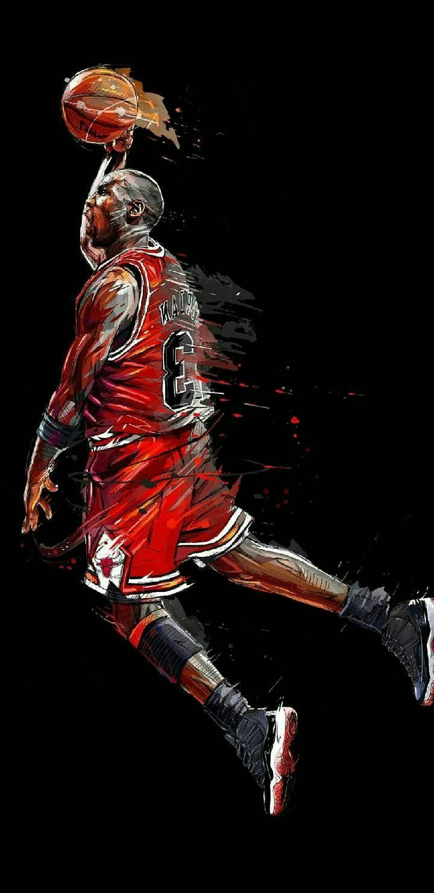 Download The legendary Michael Jordan available as an iPhone wallpaper  Wallpaper  Wallpaperscom