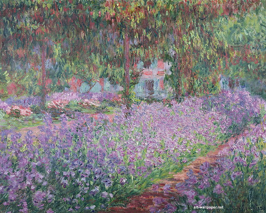 Monet, Claude Monet Bunga Lili Air Wallpaper HD