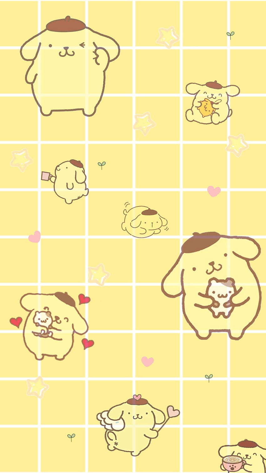 Pompompurin . Kawaii , Cute cartoon , Sanrio HD phone wallpaper